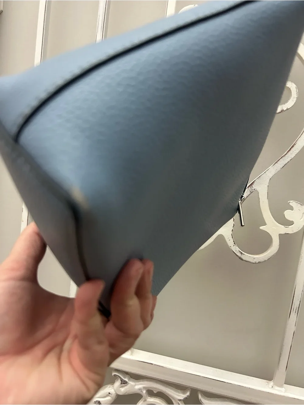 Kate Spade New York Blue Pebbled Leather Crossbody Shoulder Bag